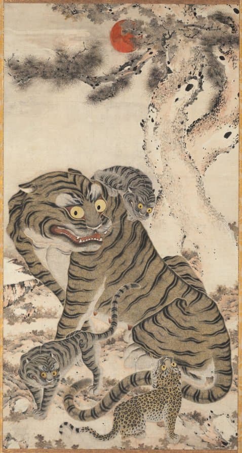 호랑이 가족 — Unknown