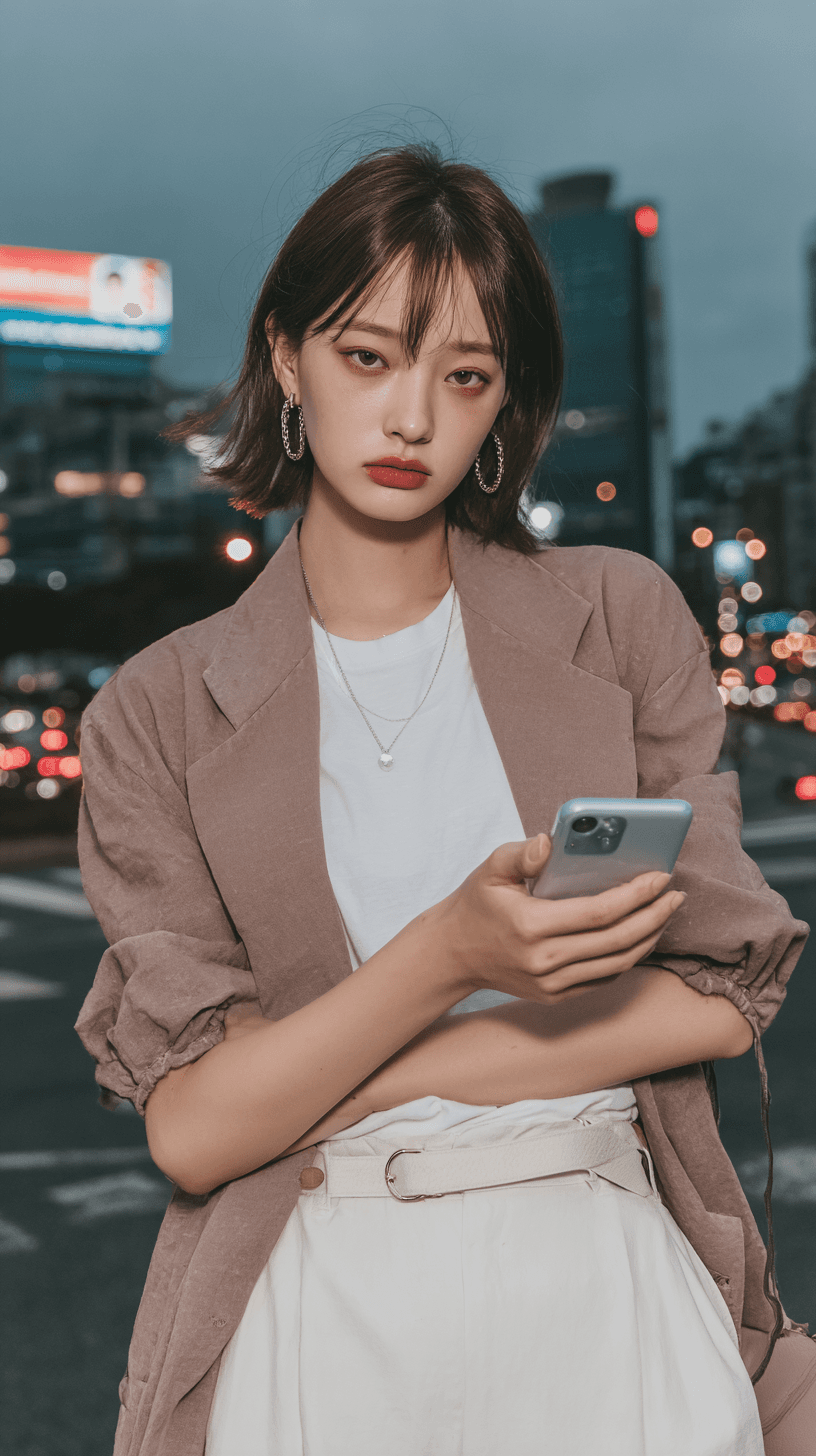 Dissatisfied Street Shot