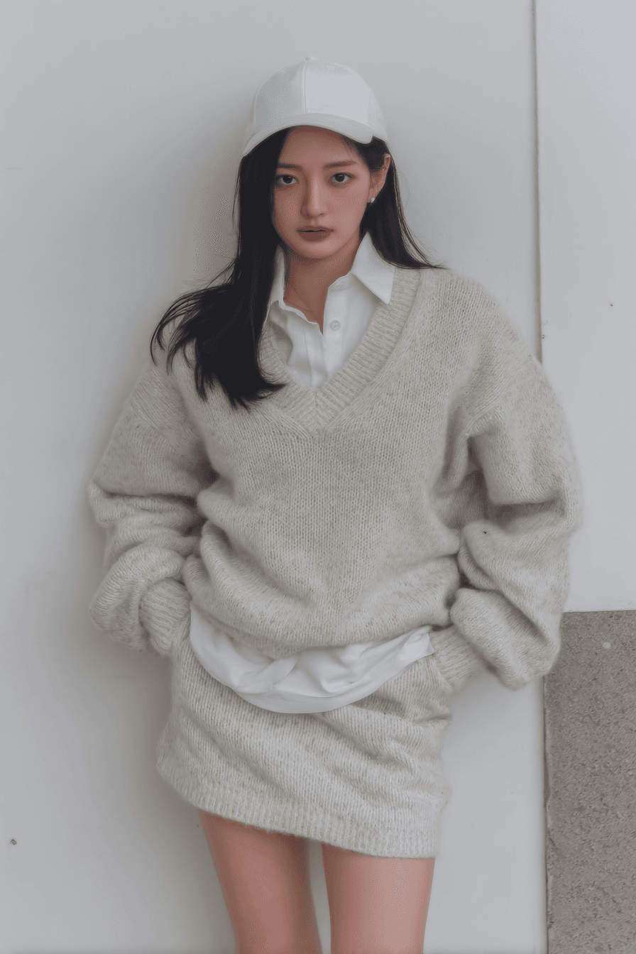 Oversized Knit Streetwear