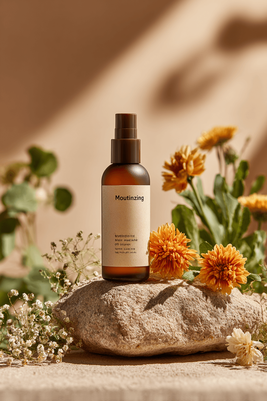 Essence Bottle with Botanicals