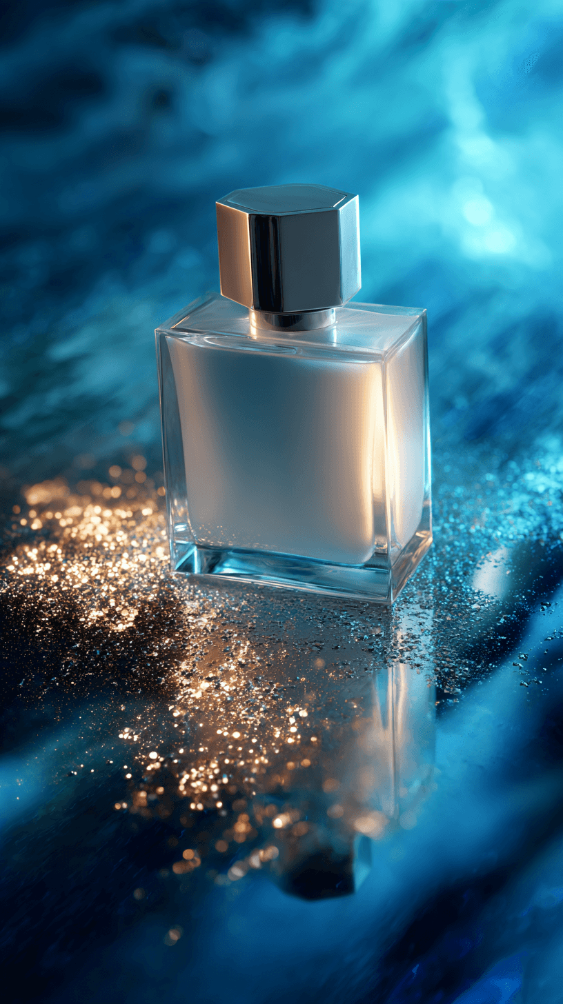 Premium Perfume with Glitter