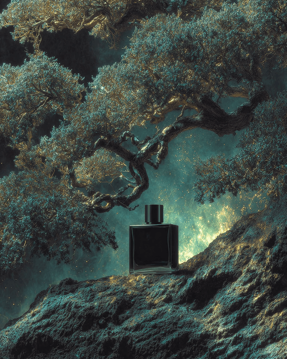 Dark Perfume on Stone