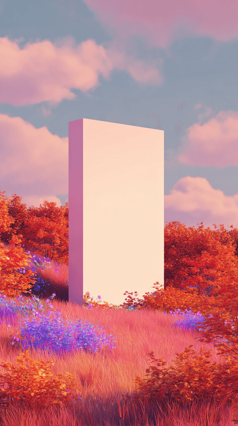 Surreal Mirror Landscape