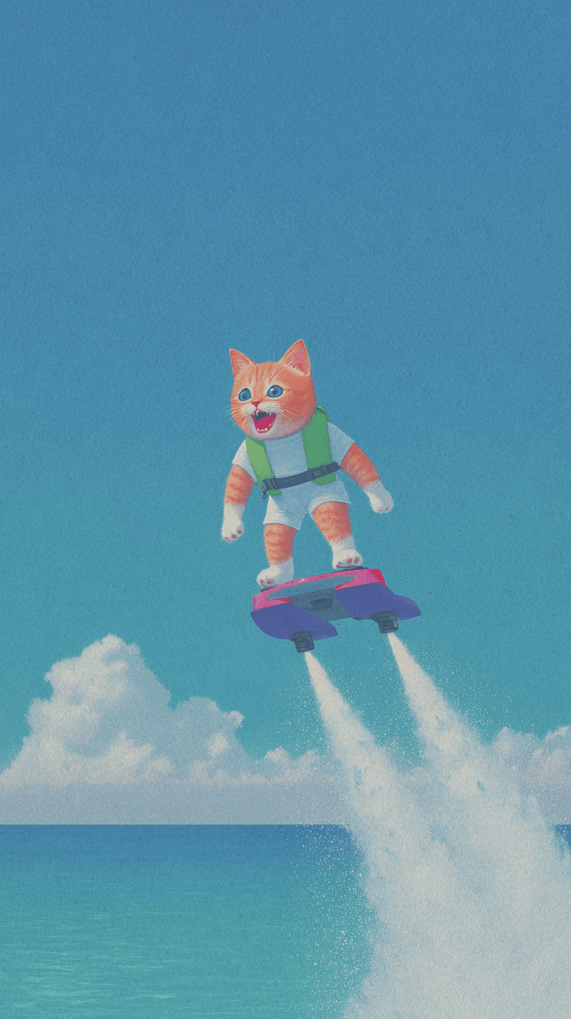 Flyboard Kitten