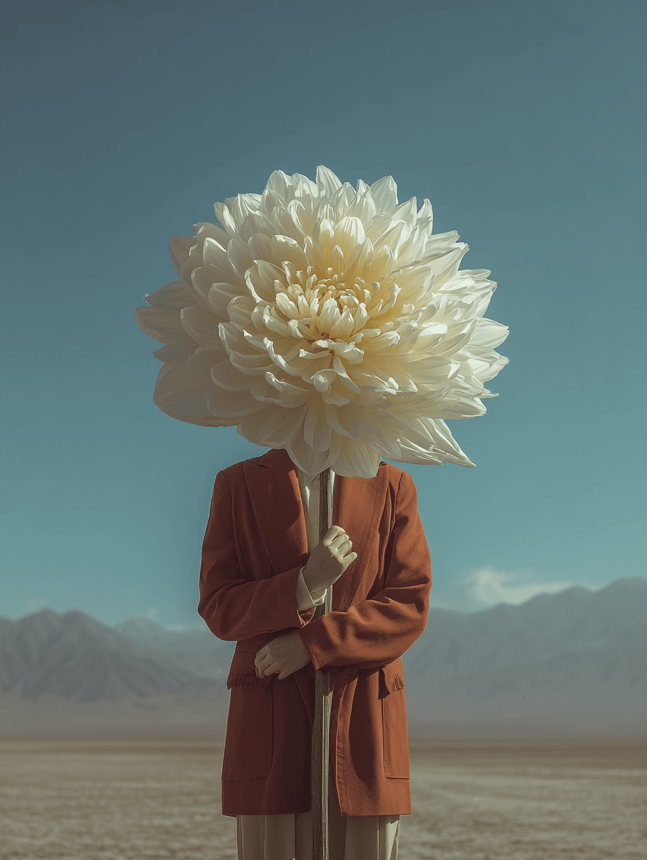 Flower Head Portrait