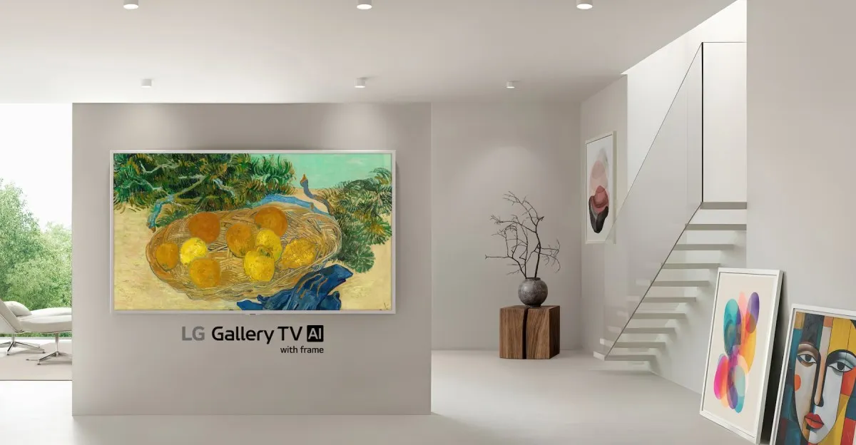 LG, CES에서 자체 Frame 스타일 TV 발표
